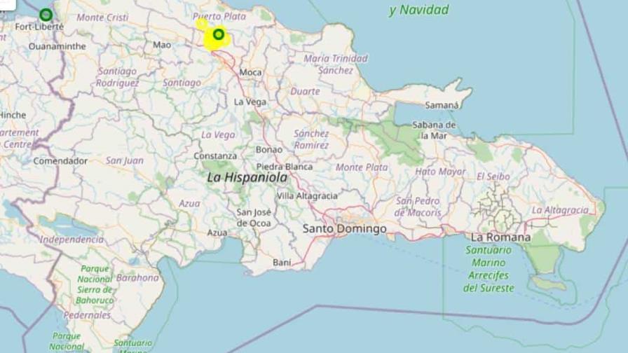 Temblor de tierra ocurrido en Santiago.