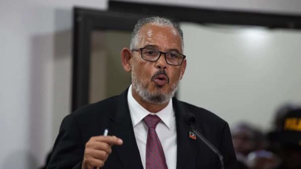 El primer ministro haitiano, Alix Didier